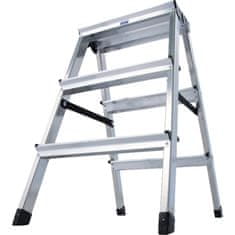 KRAUSE Dvostruke prečke ljestve 150 kg 650 mm 2x3