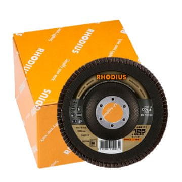 Rhodius Brusni kotač s lamelama 125 mm K80 10 kom.