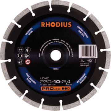 Rhodius Dijamantna rezna ploča od 180 mm za beton i ciglu