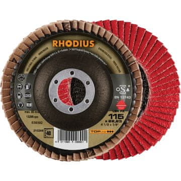 Rhodius Lamelni disk 125 mm K40 FK