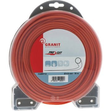 Granit Pro Cut okrugla najlonska struna za rezanje, 4,0 mm, 30 m