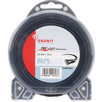 Granit Pro Cut spiralna najlonska struna za rezanje, 2,4 mm, 15 m