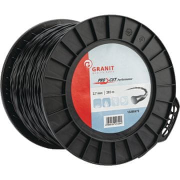 Granit Pro Cut spiralna najlonska struna, 2,7 mm, 283 m