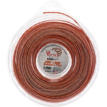 DE Vortex Alu najlonska rezna struna, 2,4 mm, 70 m