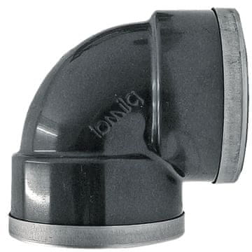 Granit Koljeno 90° PVC-U 1/2" 30 x 28 x 14 mm 10 bara kapna cijev 01KD140035