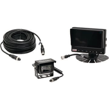 Granit Komplet video sustava, 5-inčni monitor, kamera, kut 130 stupnjeva, 10-32V, L=20m, IP69K