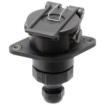 Granit Plastična utičnica, 5-pinski električni konektor 12V 3x1,5 mm2 ISO 7638-2