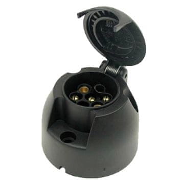 Granit Plastična utičnica, 7-pinski električni konektor 6/12V 16A 1,5 mm2