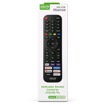 Green Lyca Hisense daljinski upravljač, TV daljinski za Hisense televizore