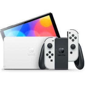 Nintendo Igraća konzola Switch OLED white