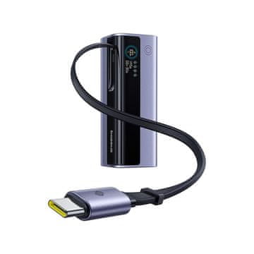 BASEUS Baseus EnerGeek GR11 Power Bank 20000 mAh, 145W, TFT zaslon - Crna