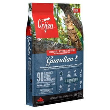 Orijen ORIJEN Guardian 8 suha hrana za mačke - 4,5kg