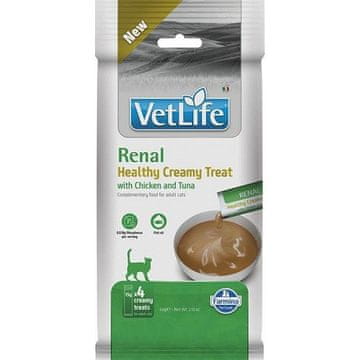 Farmina FARMINA Vet Life Cat Renal poslastica s piletinom i tunom - 4x15g