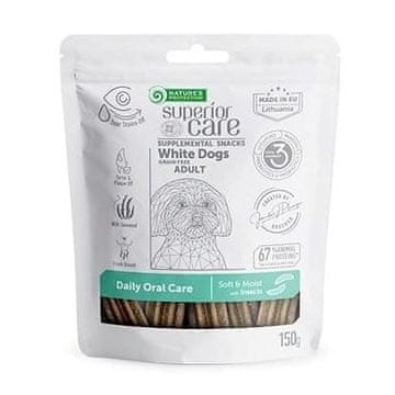 Natures NATURE'S PROTECTION SC White Dogs - Oral Care Insects (150g) - Poslastica za pse