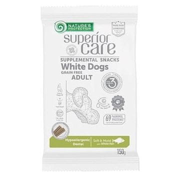 Natures NATURE'S PROTECTION SC White Dogs - Dental Whitefish (150g) - Poslastica za pse
