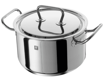 slomart ZWL visoki lonac s poklopcem 3.5 L - bakar/crna