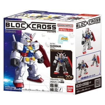 slomart BND BLOCKROSS GUNDAM - RX-78-2 GUNDAM, kolekcionarska figura