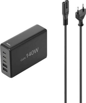 Hama Hama punjač, 2x USB-A, 3x USB-C, 3A