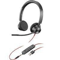 Poly Poly Blackwire 3315 USB-A crne slušalice s mikrofonom