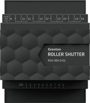 slomart GRENTON ROLLER SHUTTER x4, DIN, TF-Bus modul za rolete