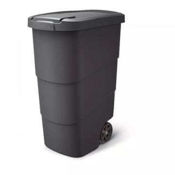 Keden PSP KEDEN WHEELER kanta za smeće 90 L, crna, reciklirana