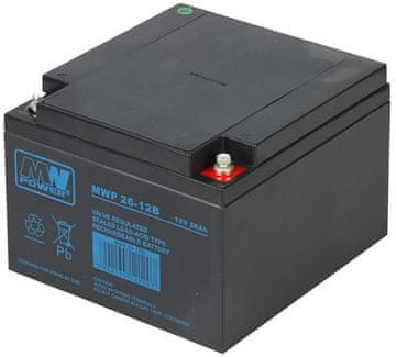 slomart MWP Baterija, 12V/26Ah
