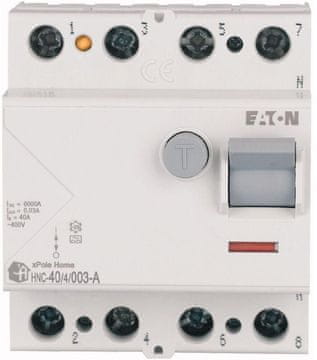 slomart EAT HNC-40/4/003-A FID sklopka, 40A, 4P, 30mA, Tip A, 6kA