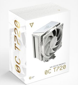 Modecom MODECOM Volcano 0C T720 CPU hladnjak, 12cm, bijeli