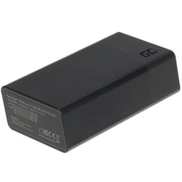 Green Cell Greencell PowerPlay 30 power bank, crni
