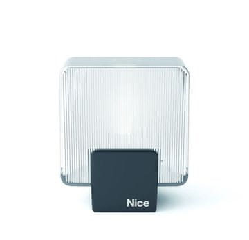 NICE Nice ELAC LED rasvjeta s fiksnom montažom - IP44, crna/prozirna