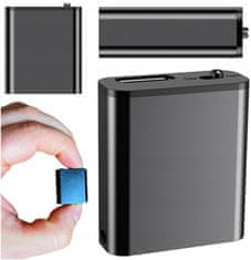 MINI Mini Spy diktafon 16GB, detekcija zvuka, privjesak