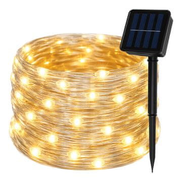 slomart GARDLOV Solarna LED girlanda 15m 150 svjetala IP44 - vanjska