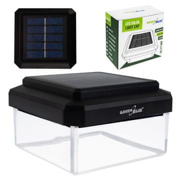 LAMPA GreenBlue GB128 WW Solarna LED svjetiljka na stupu 100x100mm, toplo bijela (3200K)