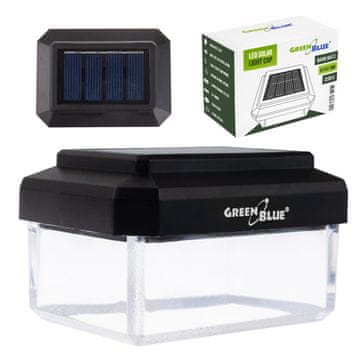 LAMPA GreenBlue GB125 WW Solarna LED svjetiljka na stupu 60x40mm, toplo bijela (3200K)