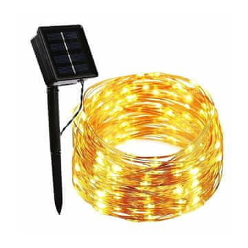 LAMPA PLASTROL Solarna LED svjetiljka Sunari FLS-82 (Bakrena žica, 22m, IP44)