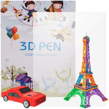 slomart Maaleo 22734 - Knjiga s 40 predložaka za 3D olovku