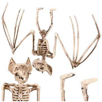 slomart GLIMZ Skeleton Šišmiša - Halloween Dekoracija 30cm