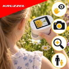 Mikroskop KRUZZEL Džepni Digitalni Mikroskop s Zaslonom 1000x