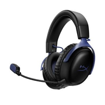 slomart HyperX Cloud III S Gaming slušalice, bežične, crno-plave