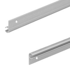 Northix Aluminijska šina za šator 90° 100 x 2,7 cm