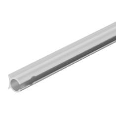 Northix Aluminijska šina za tendu 90° Ø9 mm x 1,2 m