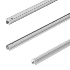 Northix Aluminijska šina za tendu 90° Ø9 mm x 1,2 m