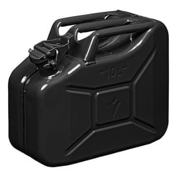Northix Kanister 10L metalni crni, odobren od strane UN-a i TüV/GS-a