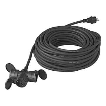 Northix Utičnica Schuko 3-kraka 25M 3x2,5 mm²