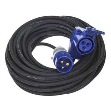 Northix CEE produžni kabel 20M s kutnim CEE konektorom + Schuko utičnicom 3x2,5 mm²
