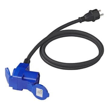 Northix Adapterski kabel 150 cm 3x2,5 mm² od Schuko utikača do kutnog CEE konektora + Schuko utičnica