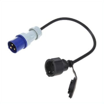 Northix Adapterski kabel 40 cm od CEE utikača do Schuko utičnice
