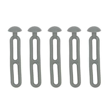 Northix Zatezači za ljestve 10,5 cm s gumbom - set od 5 komada