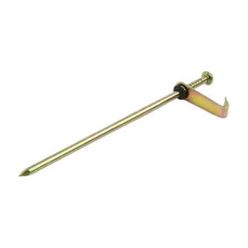 Northix Metalni klin za kamenje 21 cm s kukom