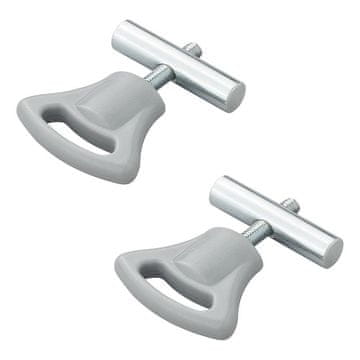 Northix Zaustavnik za tendu s plastičnim gumbom 8-10 mm - set od 2 komada